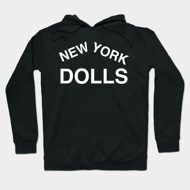 NEW YORK DOLLS Hoodie by TheCosmicTradingPost